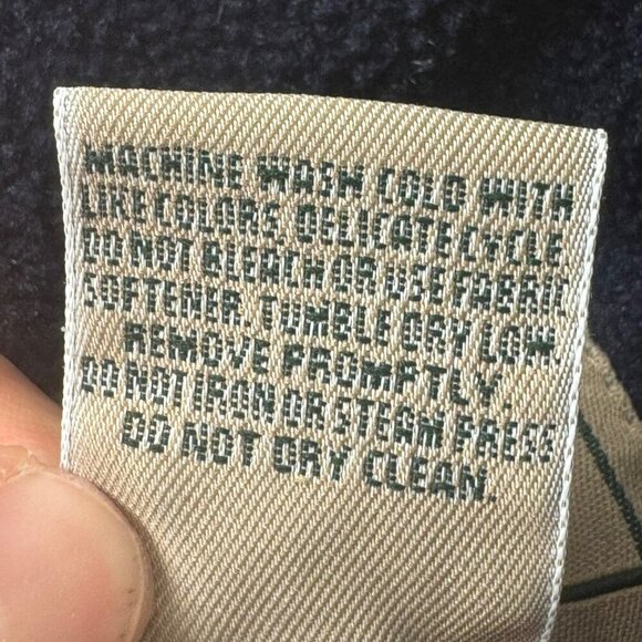 L.L. Bean Burgundy Fleece-Lined Jacket Mens Size M - Picture 8 of 10